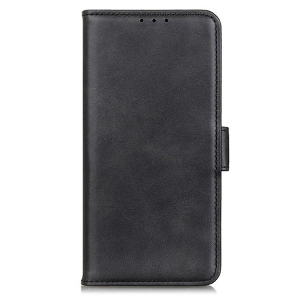 For Motorola Moto G55 5G Case Stand Cowhide Texture PU Leather Phone Cover