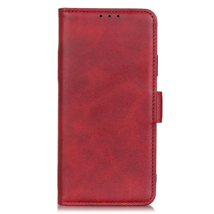 For Motorola Moto G55 5G Case Stand Cowhide Texture PU Leather Phone Cover