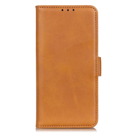For Motorola Moto G55 5G Case Stand Cowhide Texture PU Leather Phone Cover