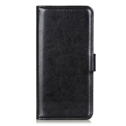 For Motorola Moto G55 5G Case Crazy Horse Texture PU Leather Phone Stand Cover