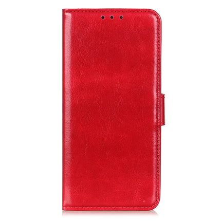For Motorola Moto G55 5G Case Crazy Horse Texture PU Leather Phone Stand Cover