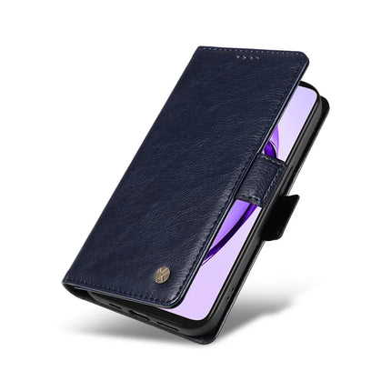 YIKATU YK-007 For Oppo A3x 4G / 5G (India) / A3 4G / 5G / A60 5G / A40 4G / A40M 4G Case Side Buckle PU Leather Phone Cover Litchi Texture