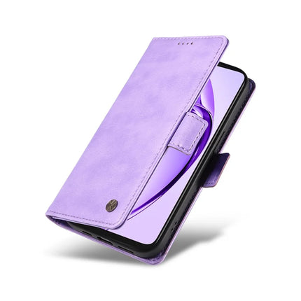 YIKATU YK-007 For Oppo A3x 4G / 5G (India) / A3 4G / 5G / A60 5G / A40 4G / A40M 4G Case Side Buckle PU Leather Phone Cover Litchi Texture