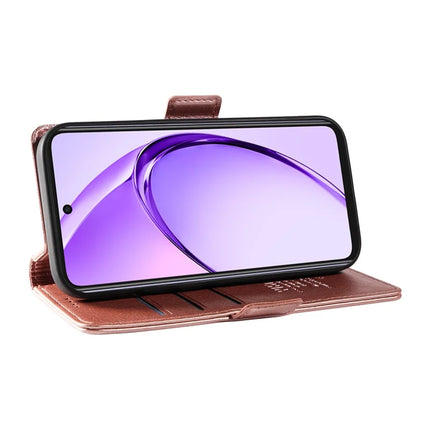 YIKATU YK-007 For Oppo A3x 4G / 5G (India) / A3 4G / 5G / A60 5G / A40 4G / A40M 4G Case Side Buckle PU Leather Phone Cover Litchi Texture