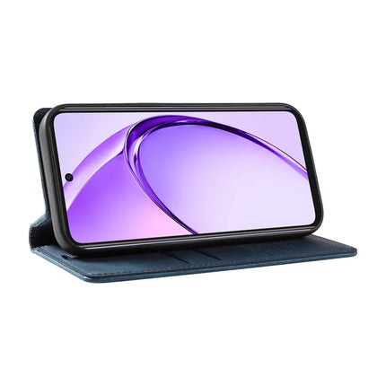 YIKATU YK-004 For Oppo A3x 4G / 5G (India) / A3 4G / 5G / A60 5G / A40 4G / A40M 4G Case Leather Skin-Touch Phone Cover Magnetic Auto-Absorbed