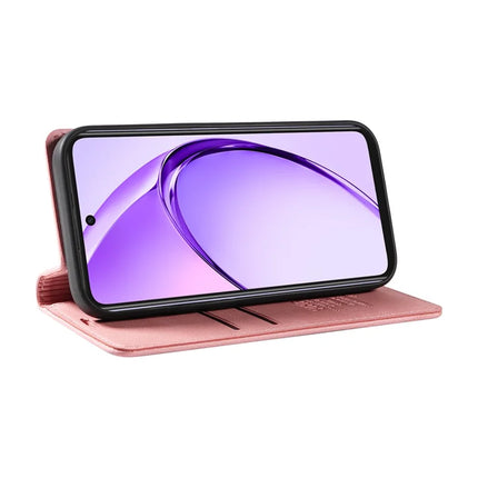 YIKATU YK-004 For Oppo A3x 4G / 5G (India) / A3 4G / 5G / A60 5G / A40 4G / A40M 4G Case Leather Skin-Touch Phone Cover Magnetic Auto-Absorbed