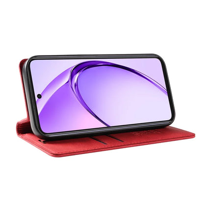 YIKATU YK-004 For Oppo A3x 4G / 5G (India) / A3 4G / 5G / A60 5G / A40 4G / A40M 4G Case Leather Skin-Touch Phone Cover Magnetic Auto-Absorbed