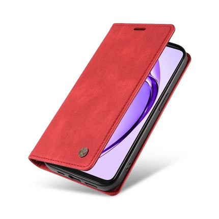 YIKATU YK-004 For Oppo A3x 4G / 5G (India) / A3 4G / 5G / A60 5G / A40 4G / A40M 4G Case Leather Skin-Touch Phone Cover Magnetic Auto-Absorbed