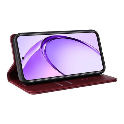 YIKATU YK-001 For Oppo A3x 4G / 5G (India) / A3 4G / 5G / A60 5G / A40 4G / A40M 4G Case Stand Leather Phone Cover Strong Magnetic Closure