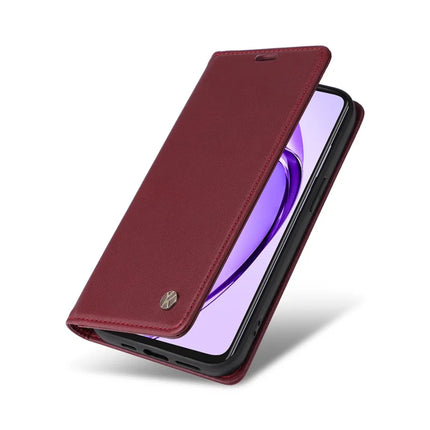 YIKATU YK-001 For Oppo A3x 4G / 5G (India) / A3 4G / 5G / A60 5G / A40 4G / A40M 4G Case Stand Leather Phone Cover Strong Magnetic Closure