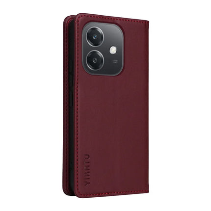 YIKATU YK-001 For Oppo A3x 4G / 5G (India) / A3 4G / 5G / A60 5G / A40 4G / A40M 4G Case Stand Leather Phone Cover Strong Magnetic Closure