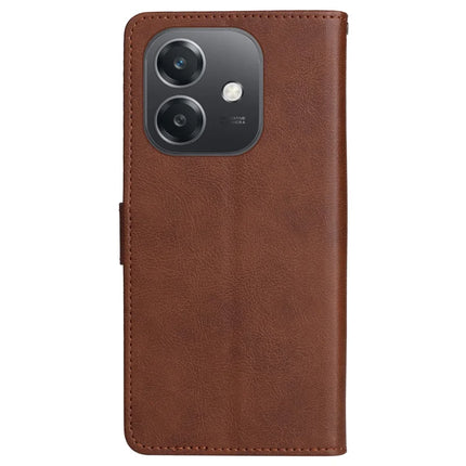 For Oppo A3x 4G / 5G (India) / A3 4G / 5G / A60 5G / A40 4G / A40M 4G Case Solid Color Leather Mobile Cover Wallet Stand with Strap
