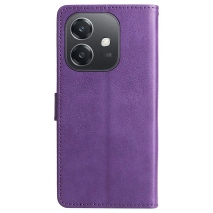 For Oppo A3x 4G / 5G (India) / A3 4G / 5G / A60 5G / A40 4G / A40M 4G Case Solid Color Leather Mobile Cover Wallet Stand with Strap