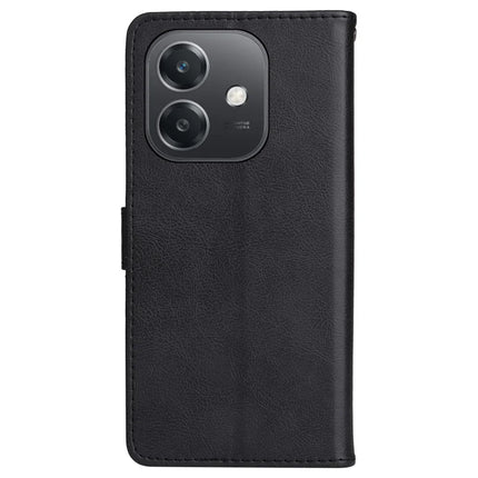 For Oppo A3x 4G / 5G (India) / A3 4G / 5G / A60 5G / A40 4G / A40M 4G Case Solid Color Leather Mobile Cover Wallet Stand with Strap
