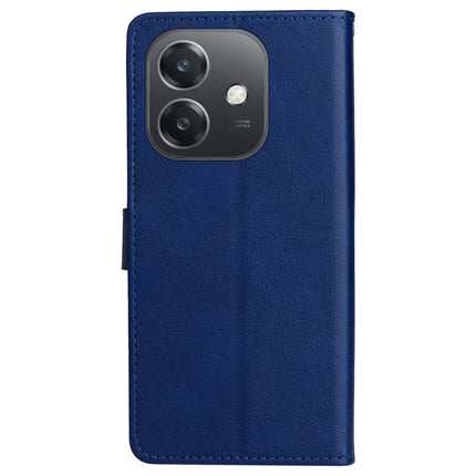 For Oppo A3x 4G / 5G (India) / A3 4G / 5G / A60 5G / A40 4G / A40M 4G Case Solid Color Leather Mobile Cover Wallet Stand with Strap