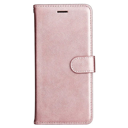 For Oppo A3x 4G / 5G (India) / A3 4G / 5G / A60 5G / A40 4G / A40M 4G Case Solid Color Leather Mobile Cover Wallet Stand with Strap