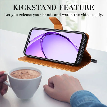 KT Imprinting Flower Series-2 For Oppo A3x 4G / 5G (India) / A3 4G / 5G / A60 5G / A40 4G / A40M 4G Case Butterfly Leather Phone Cover