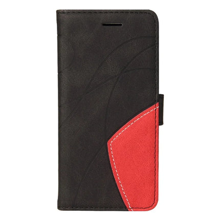 For Oppo A3x 4G / 5G (India) / A3 4G / 5G / A60 5G / A40 4G / A40M 4G Leather Case Wallet Stand Color Splicing Phone Cover