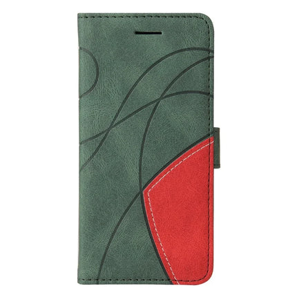 For Oppo A3x 4G / 5G (India) / A3 4G / 5G / A60 5G / A40 4G / A40M 4G Leather Case Wallet Stand Color Splicing Phone Cover