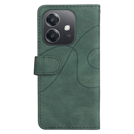 For Oppo A3x 4G / 5G (India) / A3 4G / 5G / A60 5G / A40 4G / A40M 4G Leather Case Wallet Stand Color Splicing Phone Cover