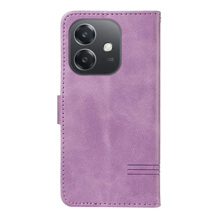 For Oppo A3x 4G / 5G (India) / A3 4G / 5G / A60 5G / A40 4G / A40M 4G Case Flip Wallet T-Shape Lines Leather Phone Cover