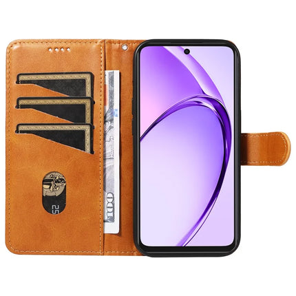 For Oppo A3x 4G / 5G (India) / A3 4G / 5G / A60 5G / A40 4G / A40M 4G Case Flip Wallet T-Shape Lines Leather Phone Cover