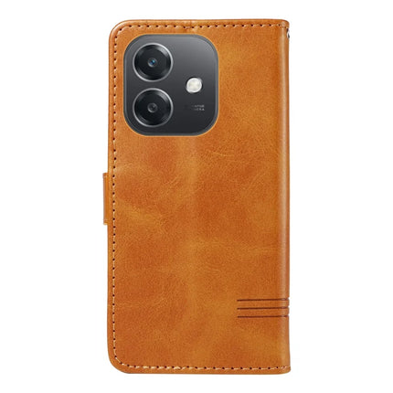 For Oppo A3x 4G / 5G (India) / A3 4G / 5G / A60 5G / A40 4G / A40M 4G Case Flip Wallet T-Shape Lines Leather Phone Cover