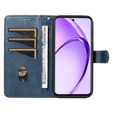 For Oppo A3x 4G / 5G (India) / A3 4G / 5G / A60 5G / A40 4G / A40M 4G Case Flip Wallet T-Shape Lines Leather Phone Cover
