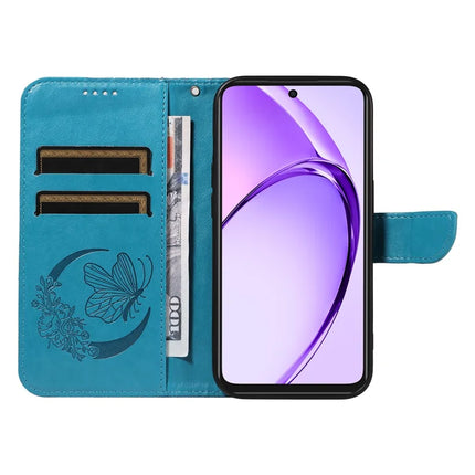 For Oppo A3x 4G / 5G (India) / A3 4G / 5G / A60 5G / A40 4G / A40M 4G Case Butterfly Pattern Leather Wallet Flip Phone Cover