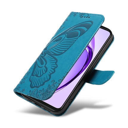 For Oppo A3x 4G / 5G (India) / A3 4G / 5G / A60 5G / A40 4G / A40M 4G Case Butterfly Pattern Leather Wallet Flip Phone Cover