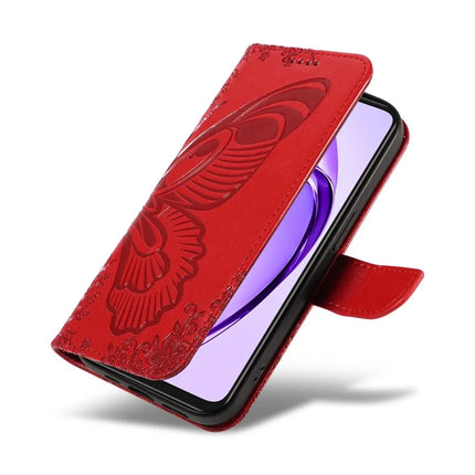 For Oppo A3x 4G / 5G (India) / A3 4G / 5G / A60 5G / A40 4G / A40M 4G Case Butterfly Pattern Leather Wallet Flip Phone Cover