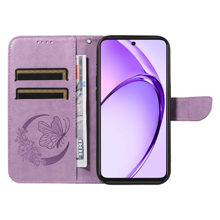 For Oppo A3x 4G / 5G (India) / A3 4G / 5G / A60 5G / A40 4G / A40M 4G Case Butterfly Pattern Leather Wallet Flip Phone Cover