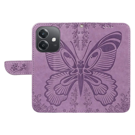 For Oppo A3x 4G / 5G (India) / A3 4G / 5G / A60 5G / A40 4G / A40M 4G Case Butterfly Pattern Leather Wallet Flip Phone Cover