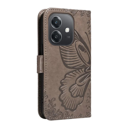 For Oppo A3x 4G / 5G (India) / A3 4G / 5G / A60 5G / A40 4G / A40M 4G Case Butterfly Pattern Leather Wallet Flip Phone Cover