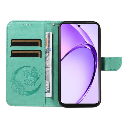 For Oppo A3x 4G / 5G (India) / A3 4G / 5G / A60 5G / A40 4G / A40M 4G Case Butterfly Pattern Leather Wallet Flip Phone Cover