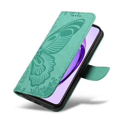 For Oppo A3x 4G / 5G (India) / A3 4G / 5G / A60 5G / A40 4G / A40M 4G Case Butterfly Pattern Leather Wallet Flip Phone Cover