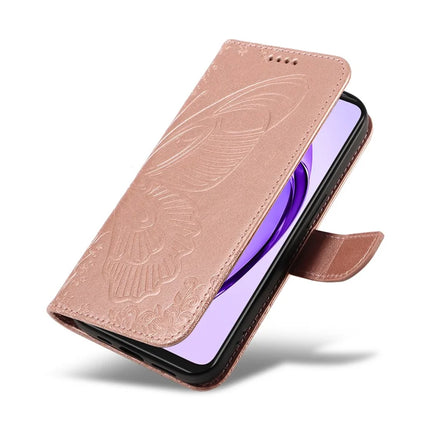 For Oppo A3x 4G / 5G (India) / A3 4G / 5G / A60 5G / A40 4G / A40M 4G Case Butterfly Pattern Leather Wallet Flip Phone Cover