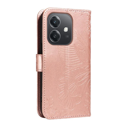 For Oppo A3x 4G / 5G (India) / A3 4G / 5G / A60 5G / A40 4G / A40M 4G Case Butterfly Pattern Leather Wallet Flip Phone Cover