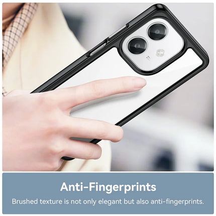 For Oppo A60 5G / A40 4G / A40M 4G / A3x 4G / A3 5G / A3 4G Case TPU +Acrylic Protective Clear Phone Cover