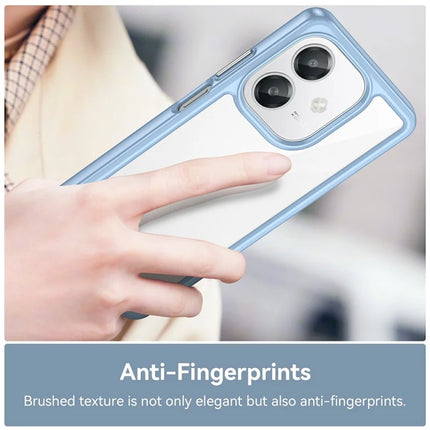 For Oppo A60 5G / A40 4G / A40M 4G / A3x 4G / A3 5G / A3 4G Case TPU +Acrylic Protective Clear Phone Cover
