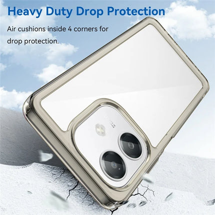 For Oppo A60 5G / A40 4G / A40M 4G / A3x 4G / A3 5G / A3 4G Case TPU +Acrylic Protective Clear Phone Cover