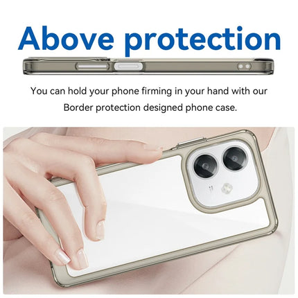 For Oppo A60 5G / A40 4G / A40M 4G / A3x 4G / A3 5G / A3 4G Case TPU +Acrylic Protective Clear Phone Cover