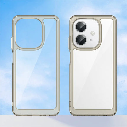 For Oppo A60 5G / A40 4G / A40M 4G / A3x 4G / A3 5G / A3 4G Case TPU +Acrylic Protective Clear Phone Cover