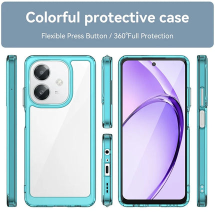 For Oppo A60 5G / A40 4G / A40M 4G / A3x 4G / A3 5G / A3 4G Case TPU +Acrylic Protective Clear Phone Cover
