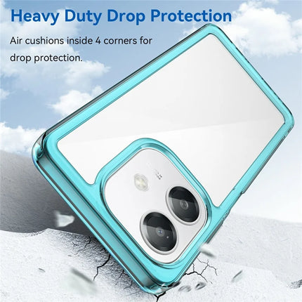 For Oppo A60 5G / A40 4G / A40M 4G / A3x 4G / A3 5G / A3 4G Case TPU +Acrylic Protective Clear Phone Cover