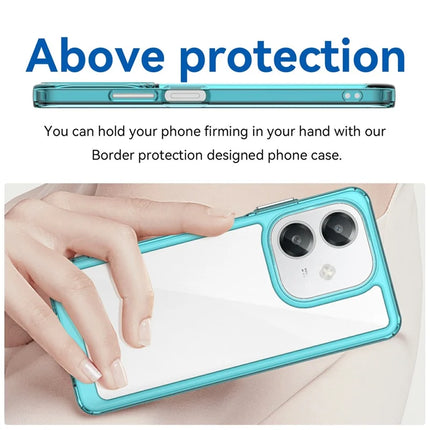 For Oppo A60 5G / A40 4G / A40M 4G / A3x 4G / A3 5G / A3 4G Case TPU +Acrylic Protective Clear Phone Cover