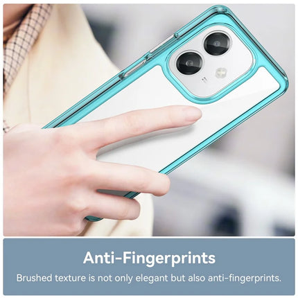 For Oppo A60 5G / A40 4G / A40M 4G / A3x 4G / A3 5G / A3 4G Case TPU +Acrylic Protective Clear Phone Cover