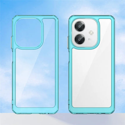 For Oppo A60 5G / A40 4G / A40M 4G / A3x 4G / A3 5G / A3 4G Case TPU +Acrylic Protective Clear Phone Cover