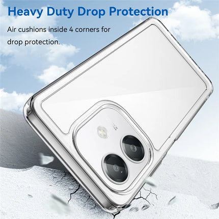 For Oppo A60 5G / A40 4G / A40M 4G / A3x 4G / A3 5G / A3 4G Case TPU +Acrylic Protective Clear Phone Cover