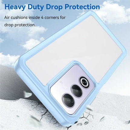 For Oppo A80 5G / A3 Pro (Global) 5G Case TPU +Acrylic Protective Clear Phone Cover
